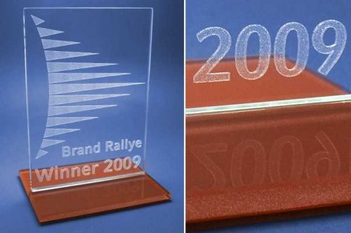 Glasaufsteller Tischaufsteller Vorschaubild