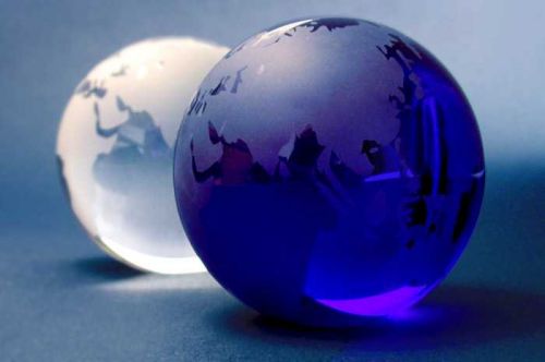 Glaskugel Weltkugeln aus Glas Vorschaubild