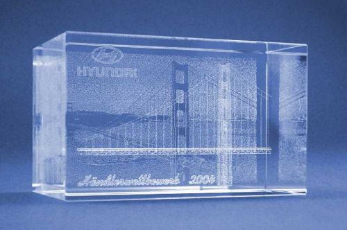 Glasquader 3D Gravur Vorschaubild