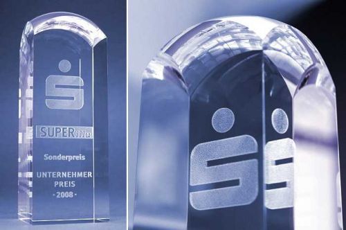 Glasquader RD 3D Gravur Vorschaubild