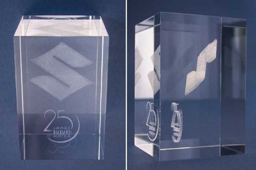 Glasquader Werbegeschenke Vorschaubild