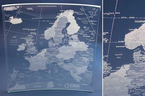 Glasschale mit Gravur Vorschaubild