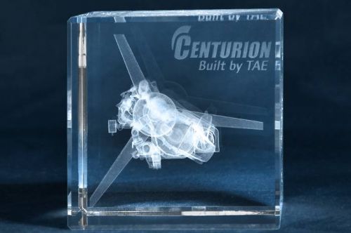 Glaswürfel mit Lasergravur Vorschaubild